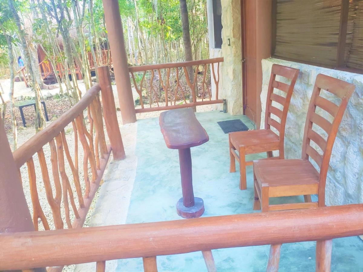 Aldea Maya-Ha Cabanas Con Cenotes Puerto Morelos Buitenkant foto