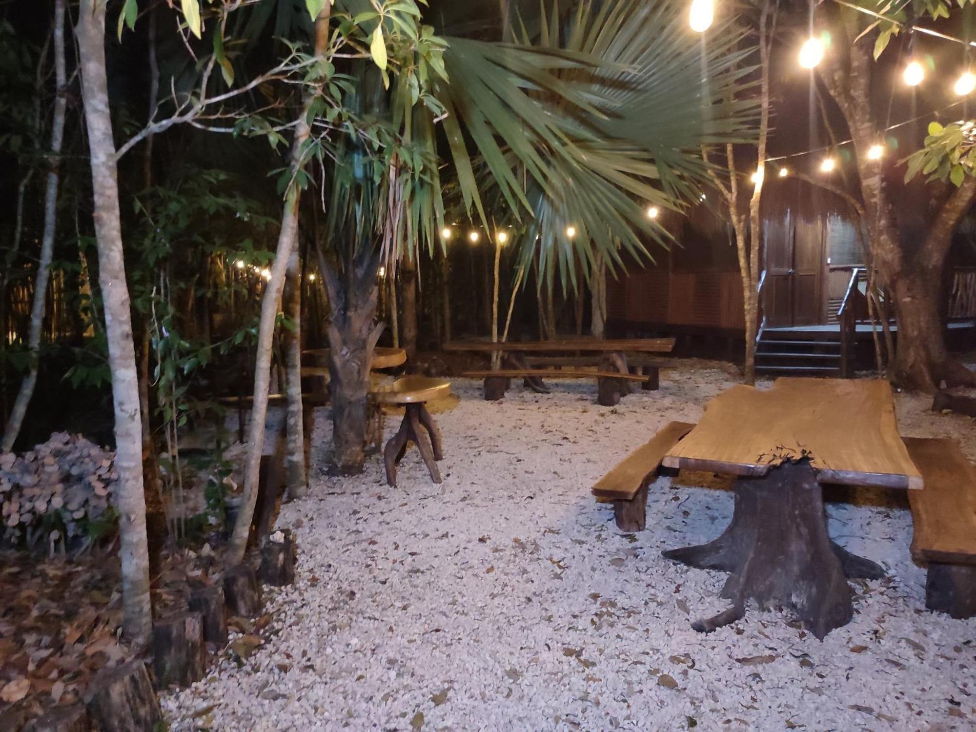 Aldea Maya-Ha Cabanas Con Cenotes Puerto Morelos Buitenkant foto